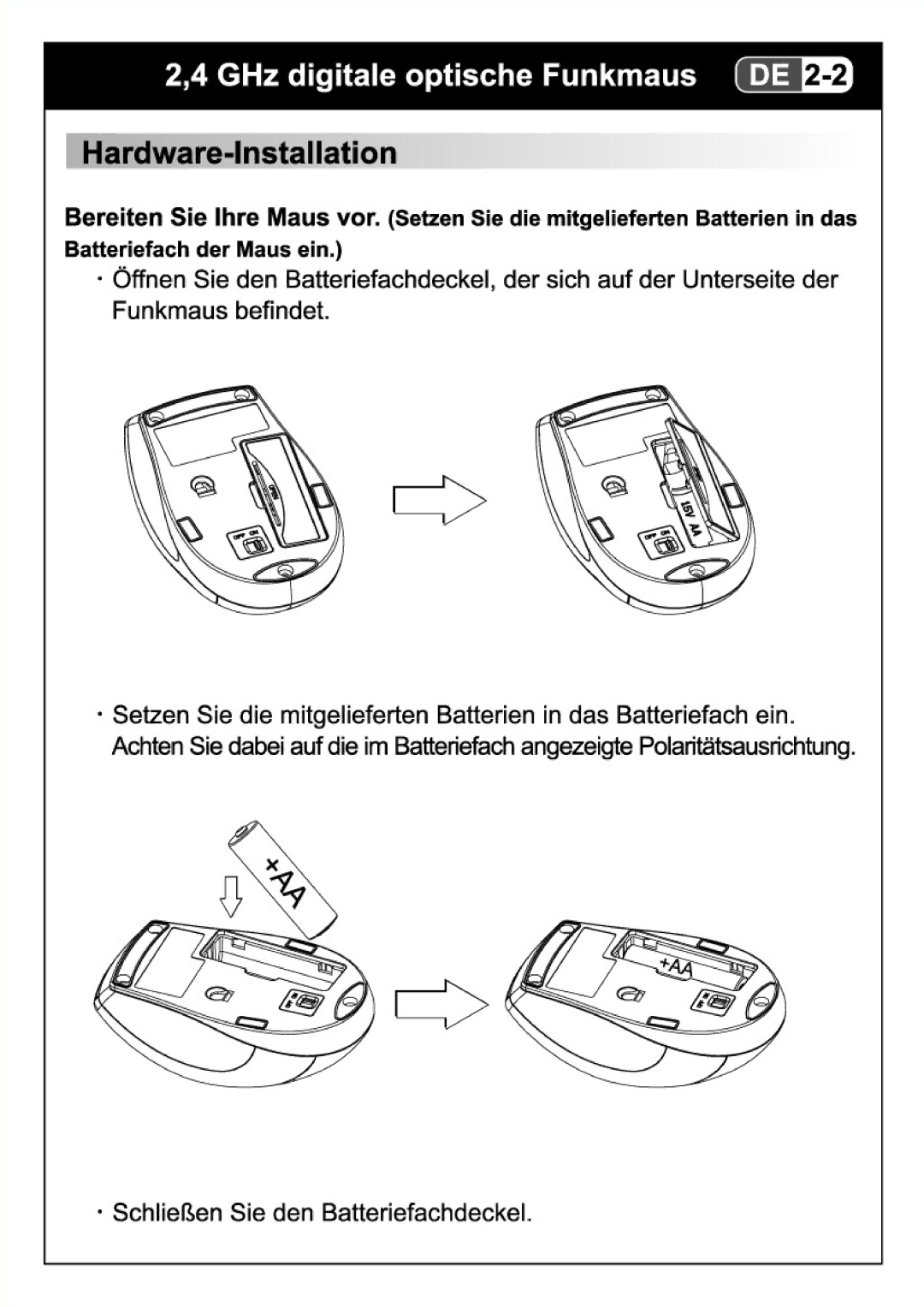 I-Rocks RF-7550A manual 