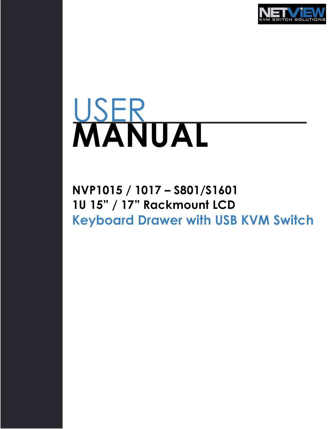 I-Tech Company NVP1015, NVP1017 manual User 