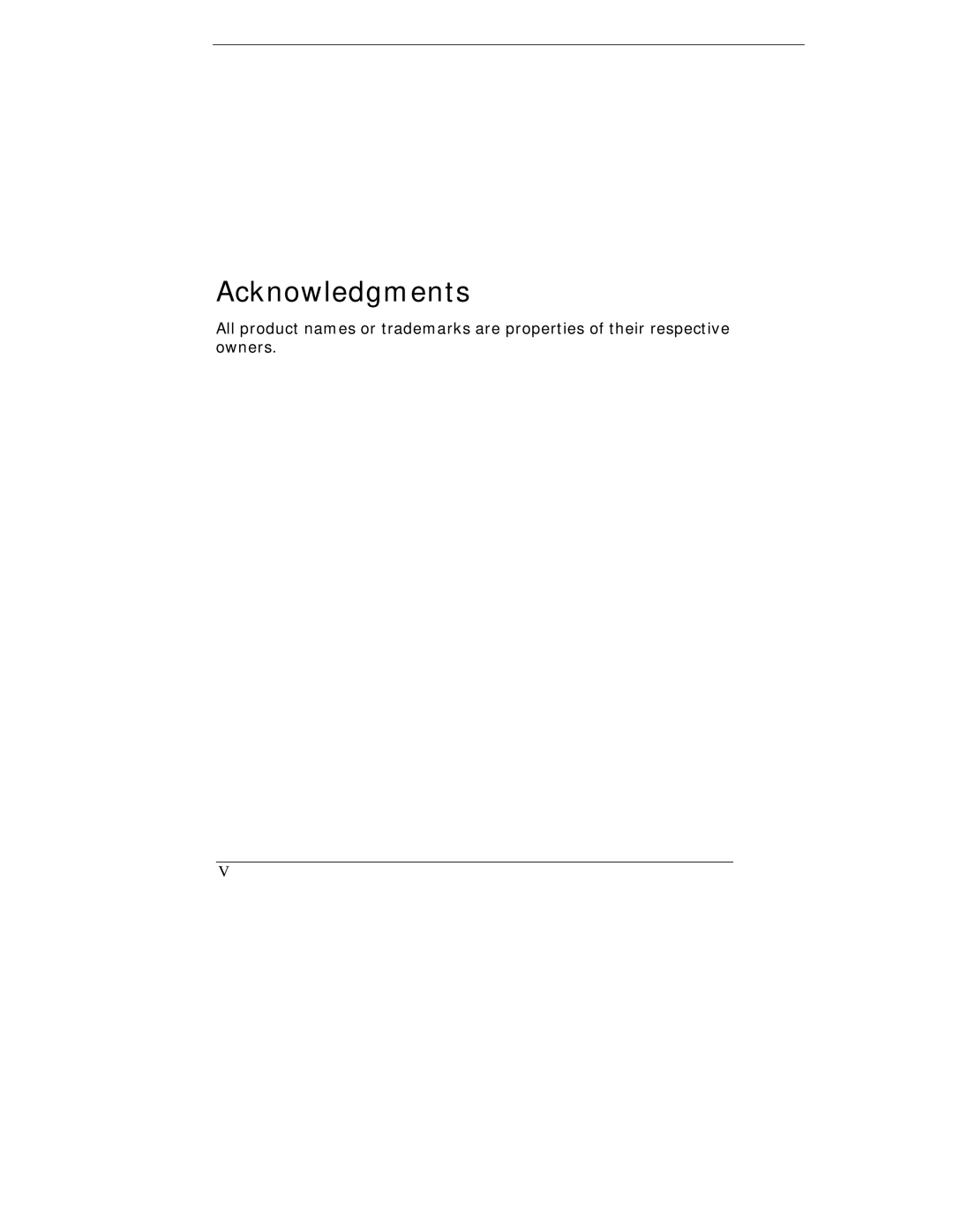 I-Tech Company WBX-6200F-V user manual Acknowledgments 