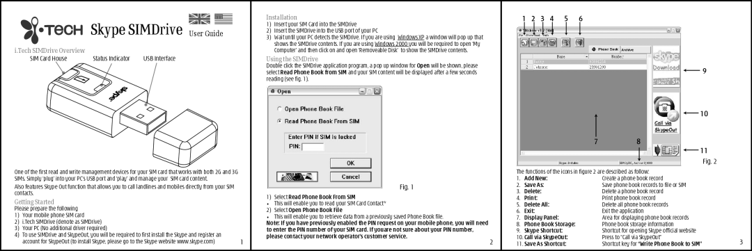 i. Tech Dynamic C51-A05042-XX manual Tech SIMDrive Overview, Getting Started, Installation, Using the SIMDrive 