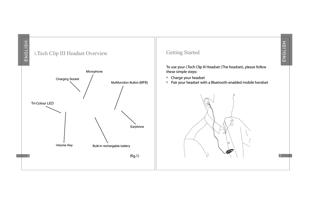 i. Tech Dynamic Clip III manual 