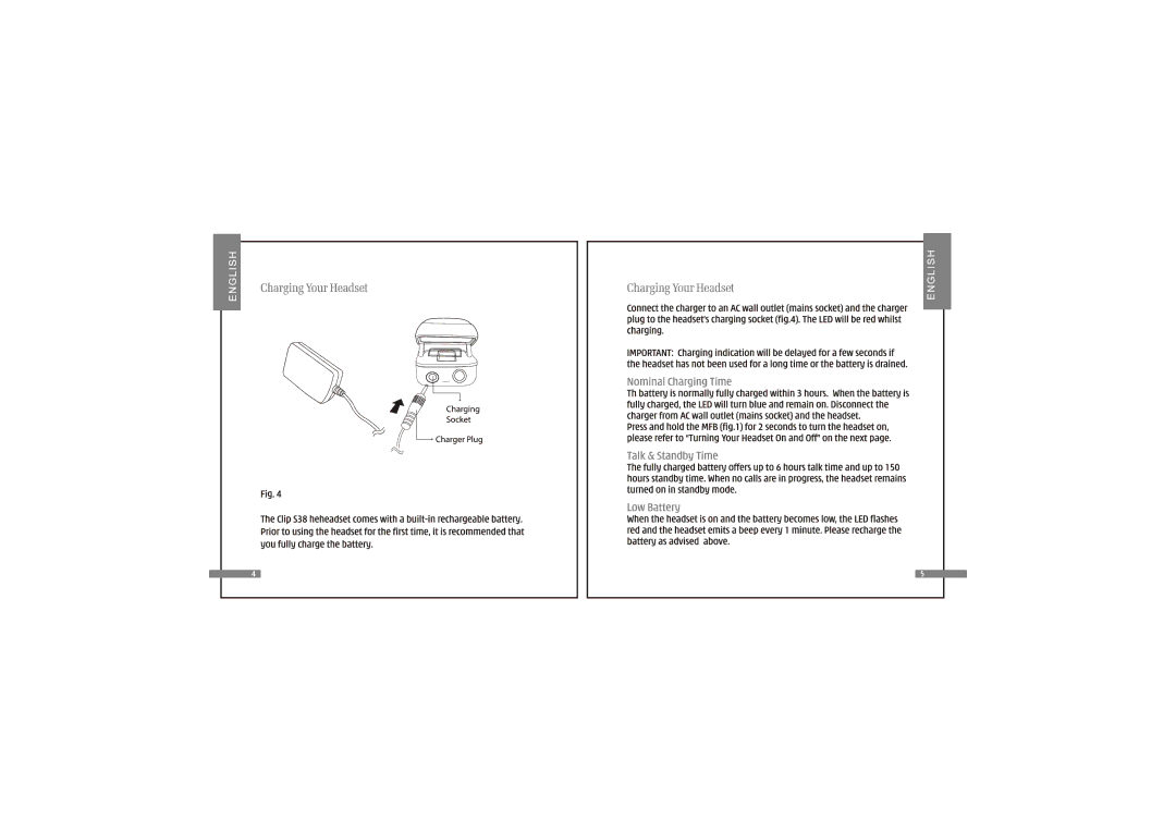 i. Tech Dynamic Clip S38 manual 