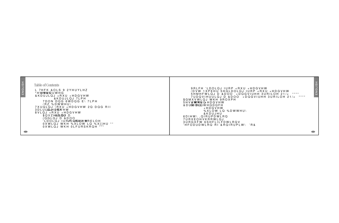 i. Tech Dynamic Clip V specifications Table of Contents 