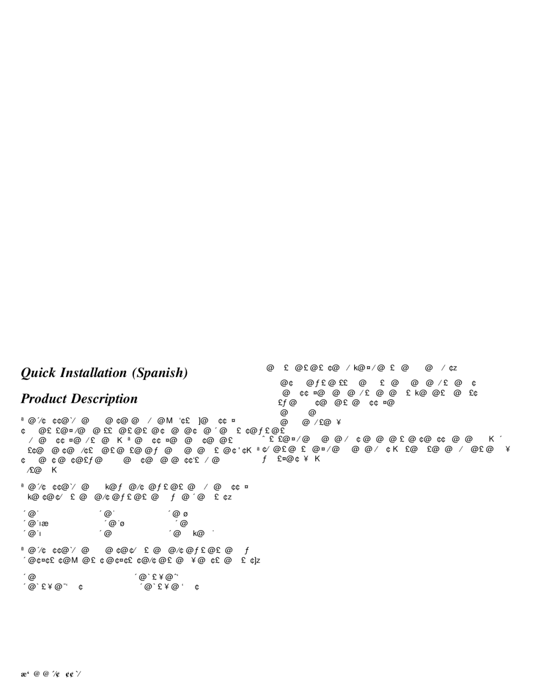 IBM 05L1596 manual Quick Installation Spanish 