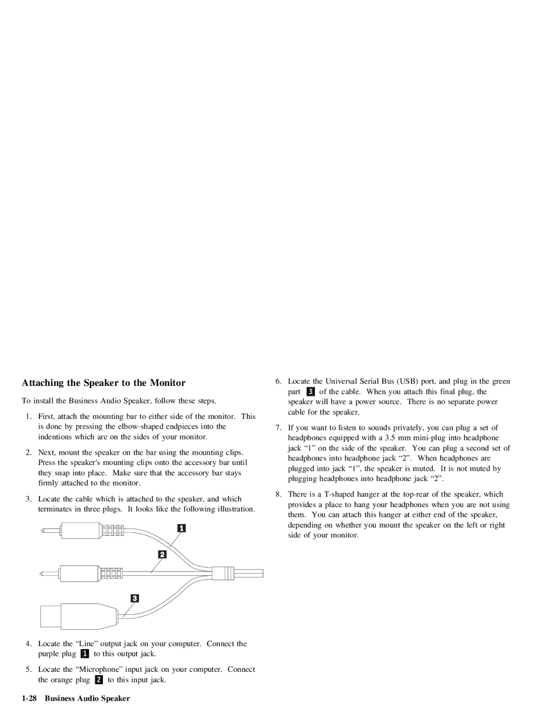 IBM 05L1596 manual Attaching 