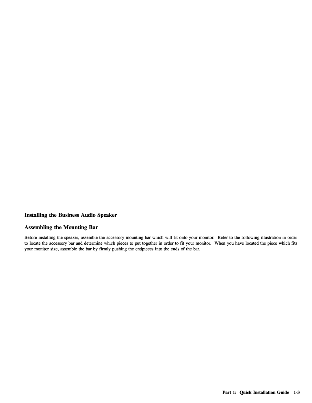IBM 05L1596 manual Installing, Part 1 Quick Installation Guide 