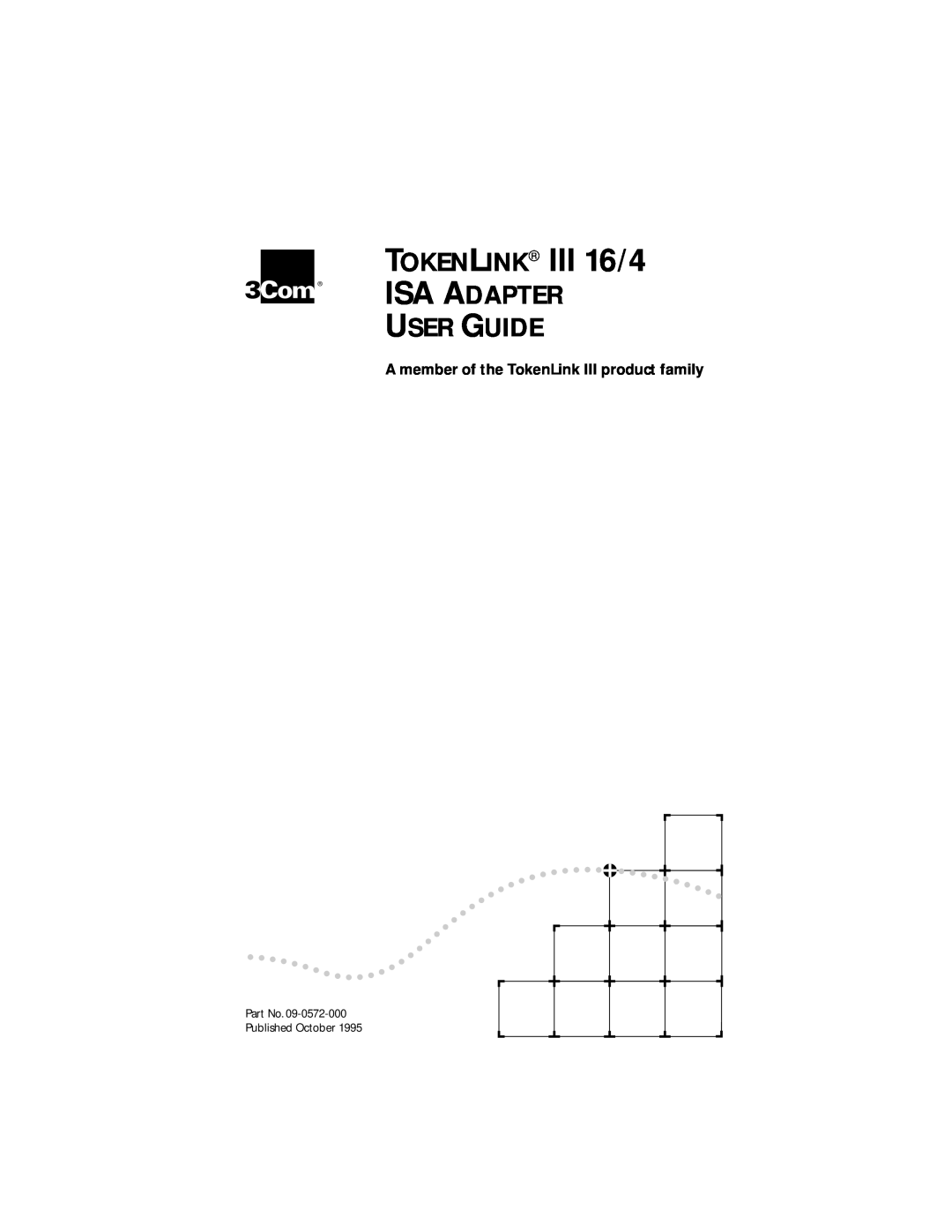 IBM 09-0572-000 manual Isa Adapter User Guide, TOKENLINK III 16/4 