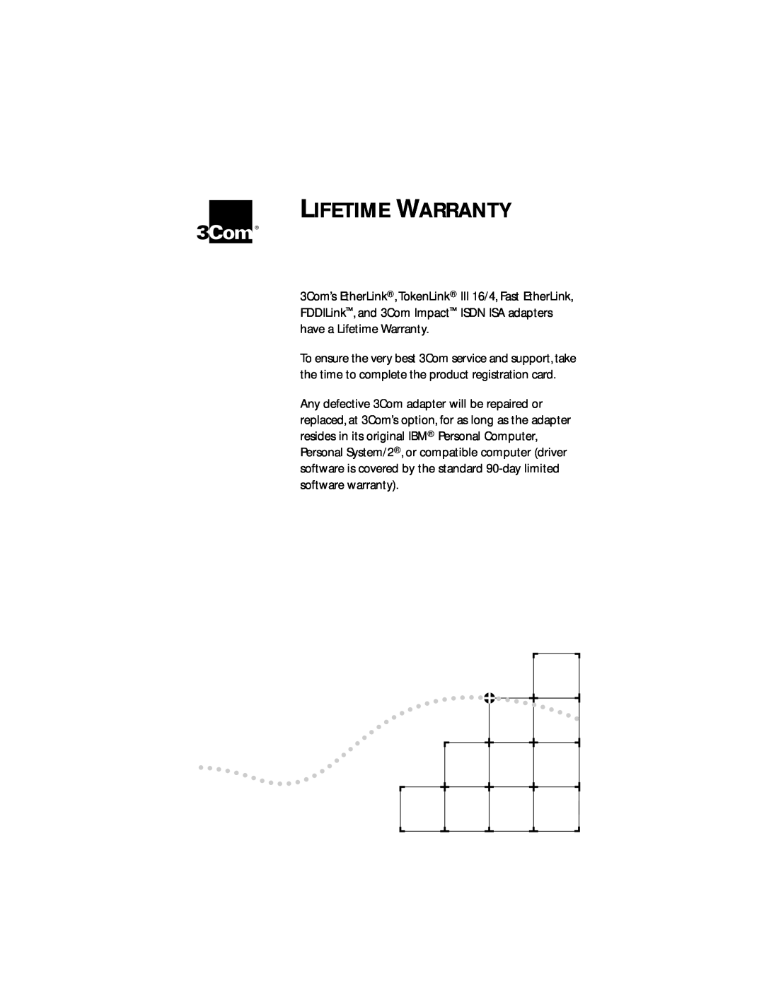 IBM 09-0572-000 manual Lifetime Warranty 