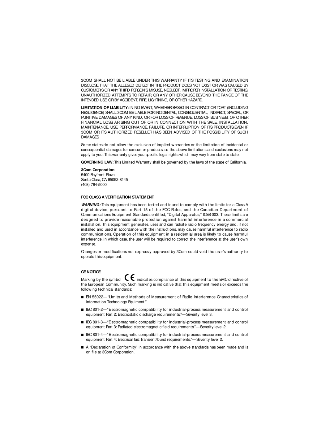 IBM 09-0572-000 manual FCC Class a Verification Statement 