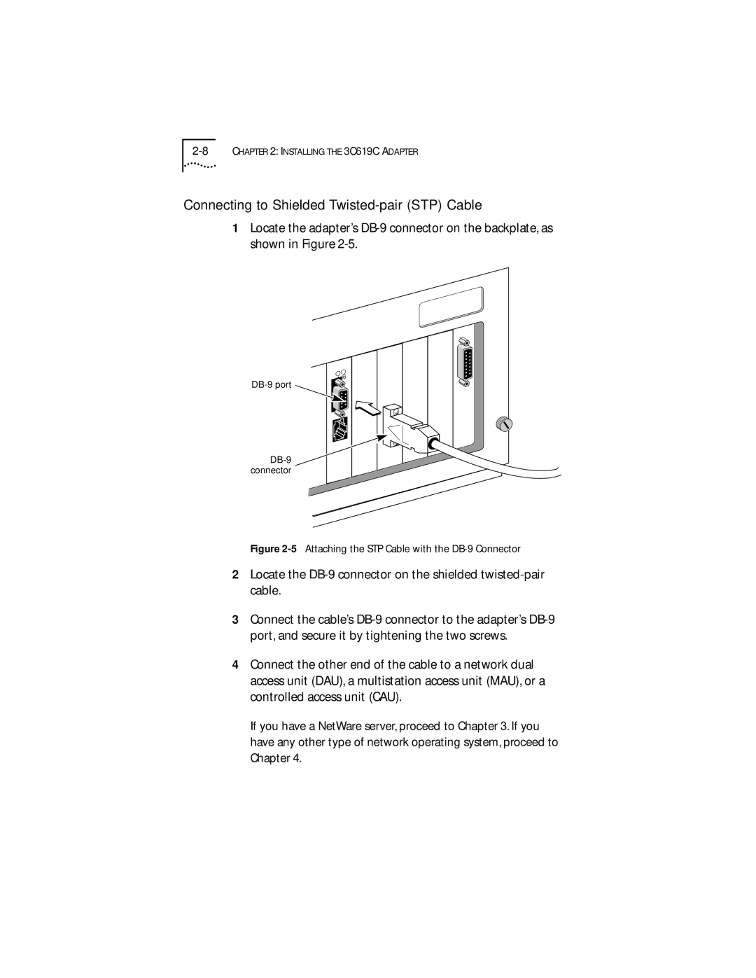 IBM 09-0572-000 manual Connecting to Shielded Twisted-pair STP Cable 