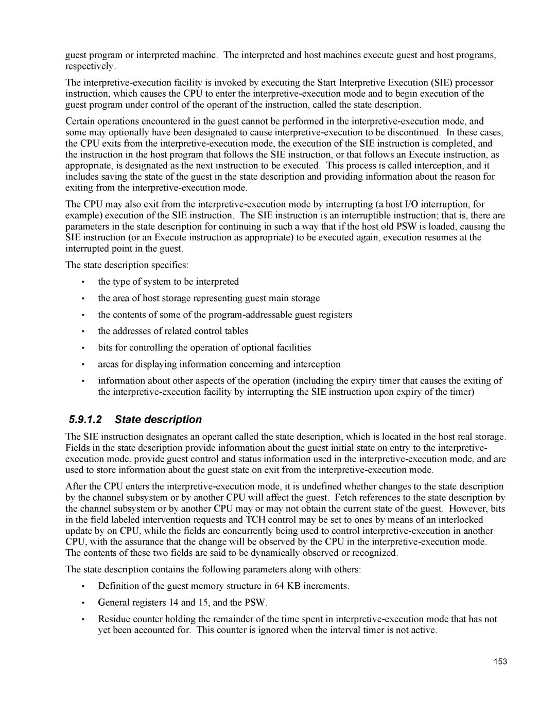 IBM 10 SP1 EAL4 manual State description 