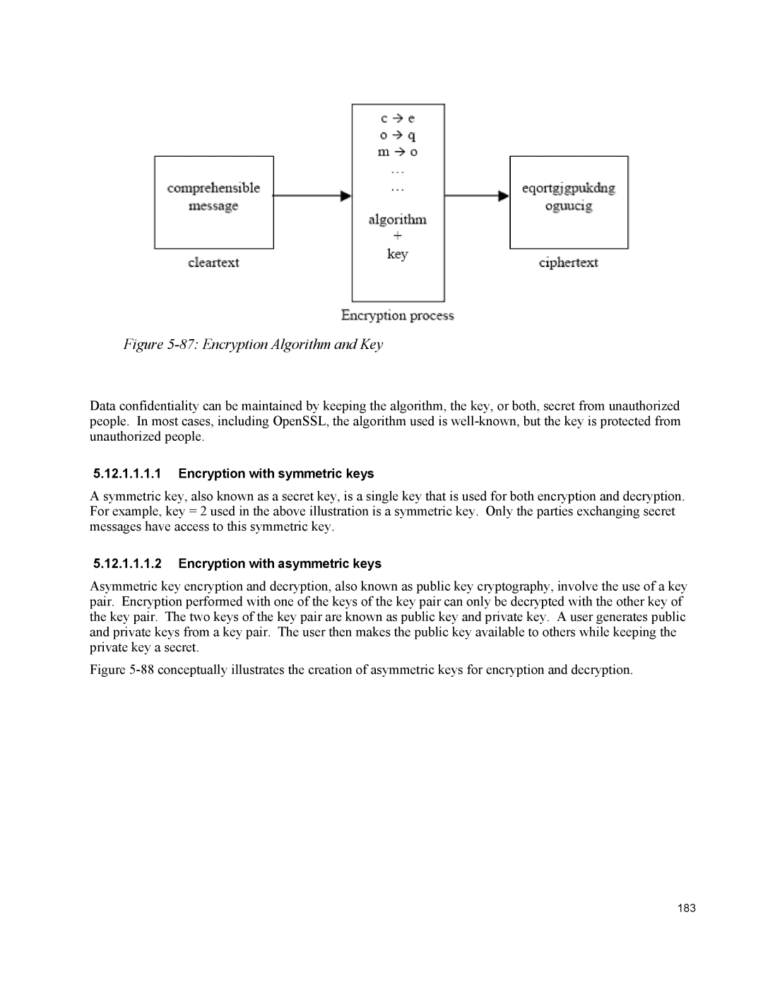 IBM 10 SP1 EAL4 manual Encryption Algorithm and Key 