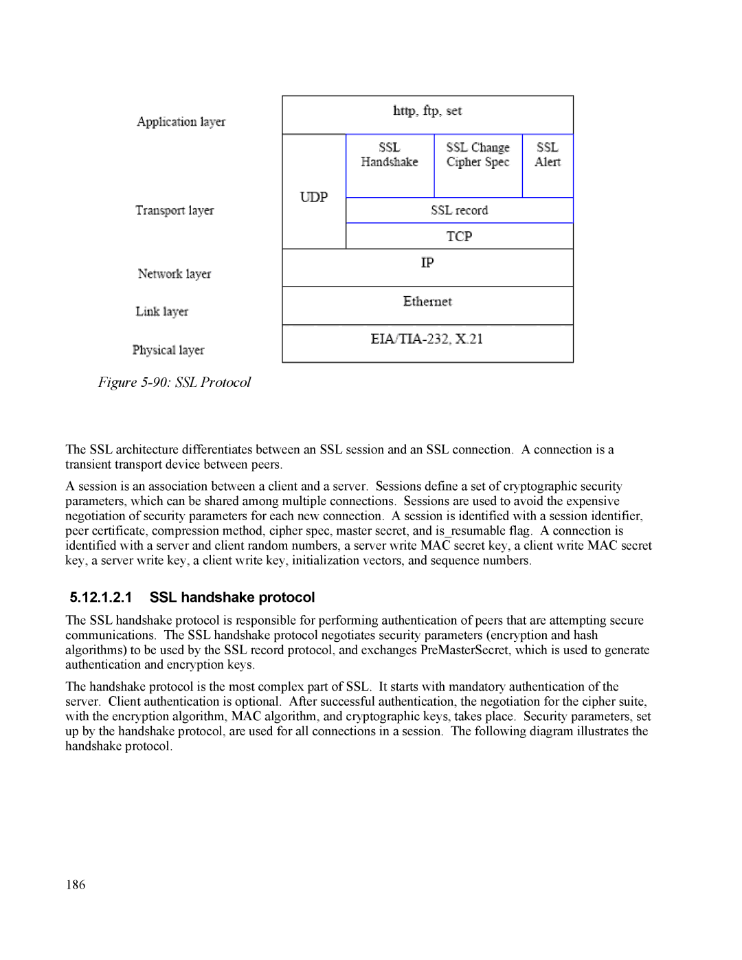 IBM 10 SP1 EAL4 manual SSL Protocol, SSL handshake protocol 