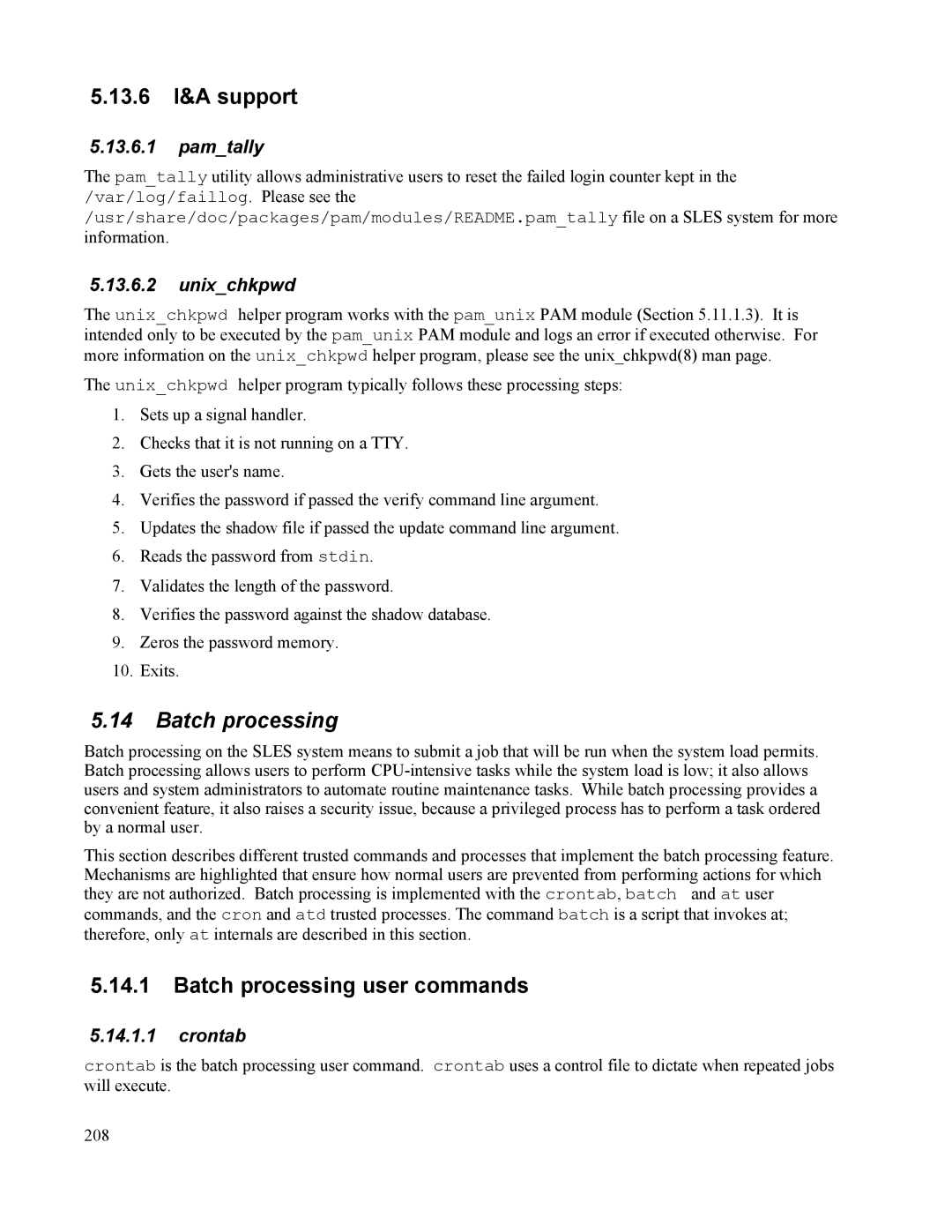 IBM 10 SP1 EAL4 manual 13.6 I&A support, Batch processing user commands 