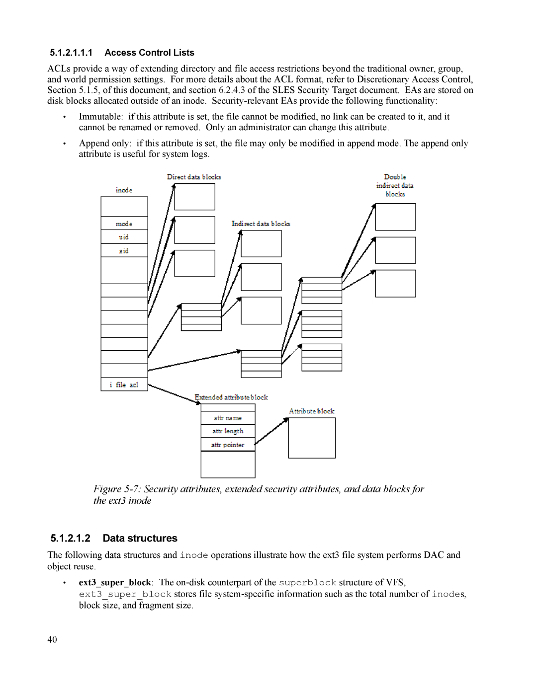 IBM 10 SP1 EAL4 manual Data structures 