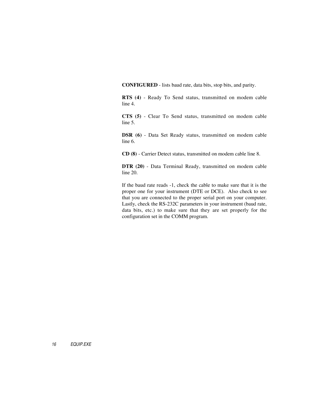 IBM 1000-90 manual Equip.Exe 