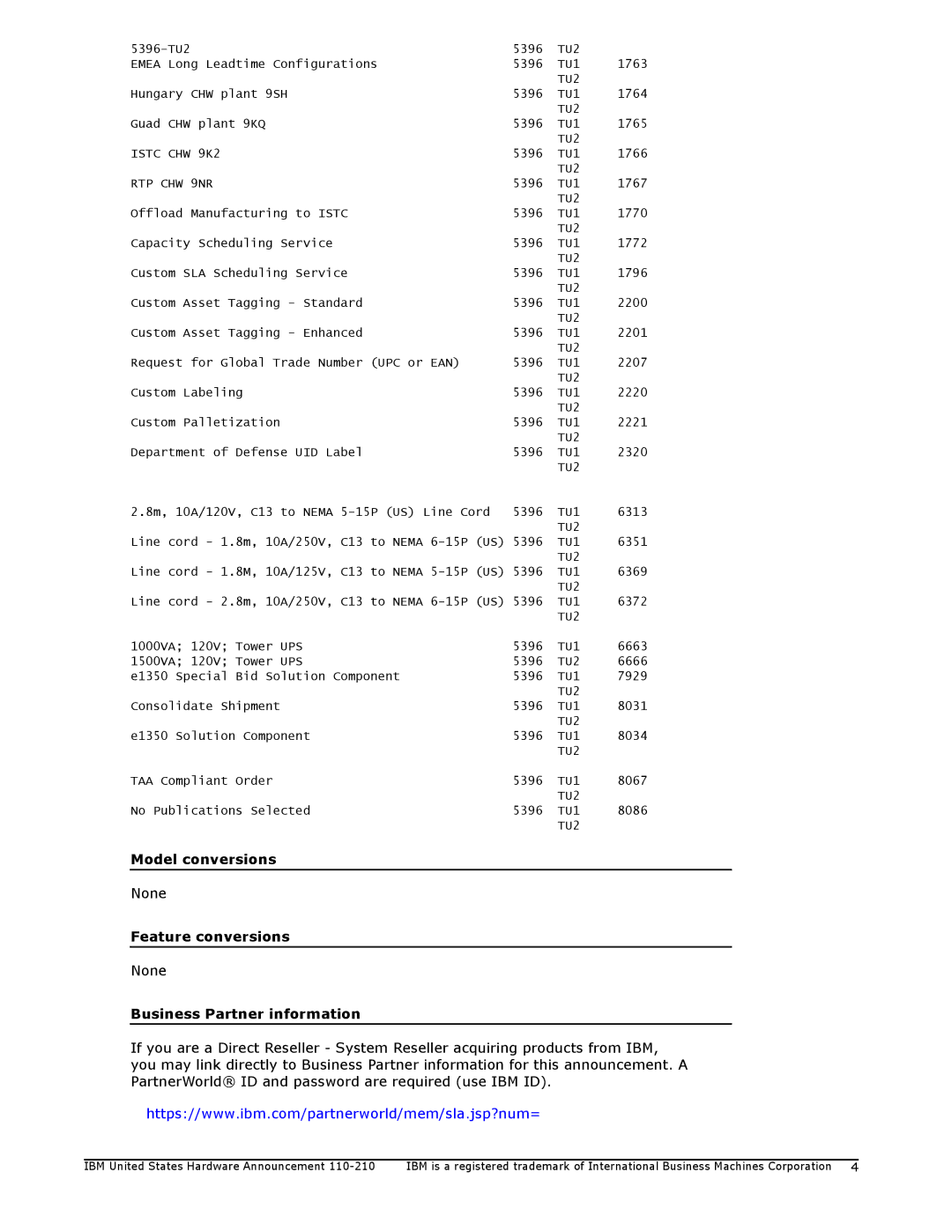 IBM 1000VA, 1500VA manual TU2 Istc CHW 9K2, TU2 RTP CHW 9NR 