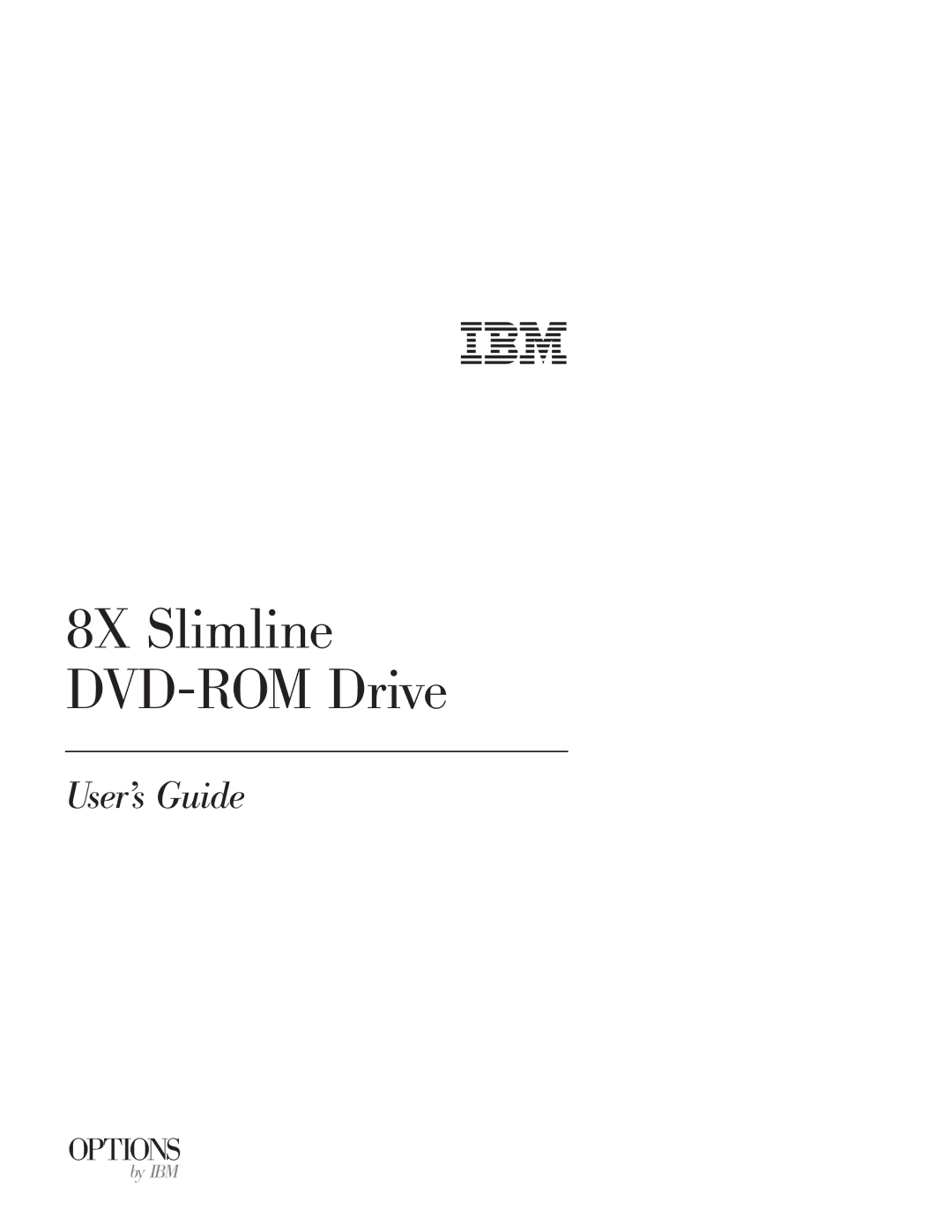 IBM 10K3799 manual 8X Slimline DVD-ROM Drive 