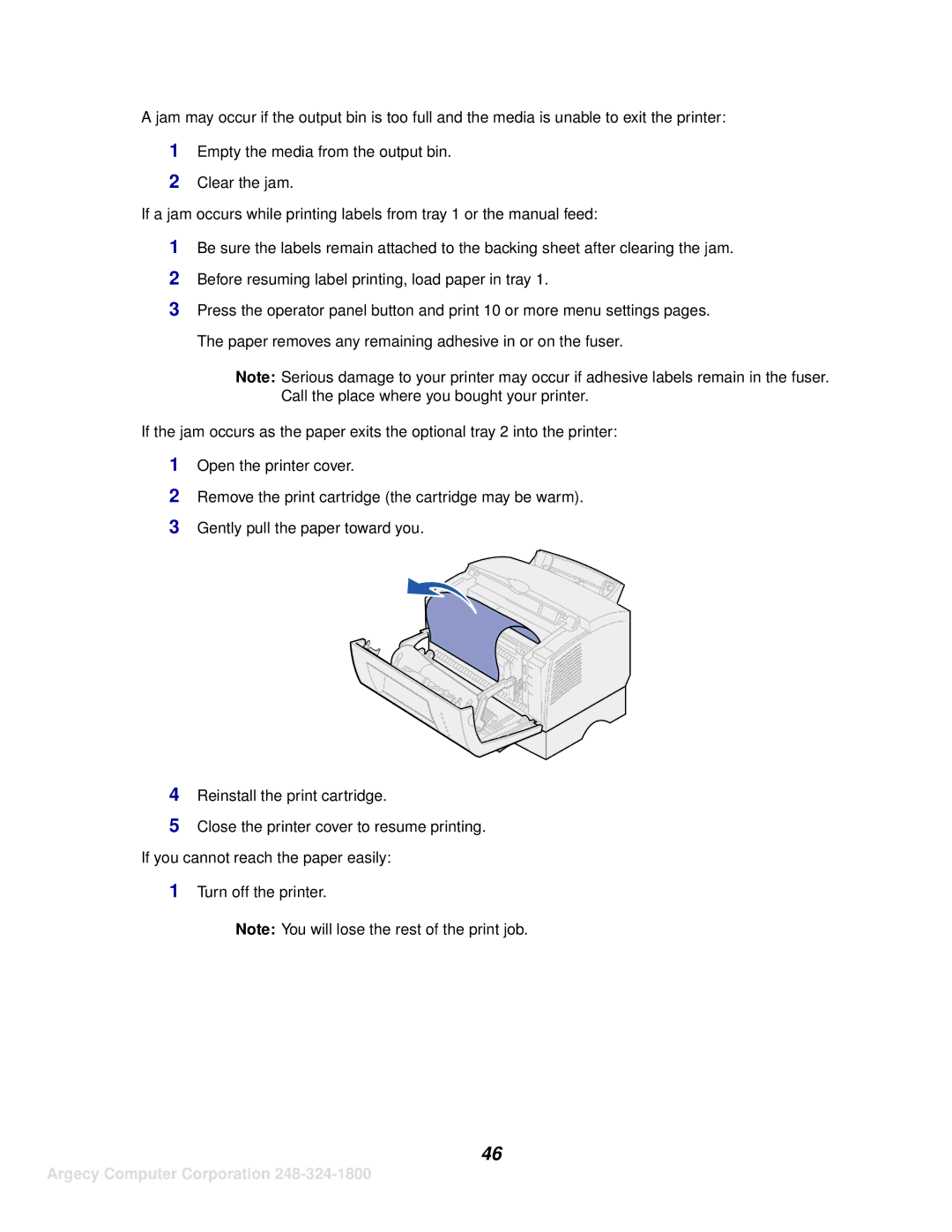 IBM 1116 manual Argecy Computer Corporation 