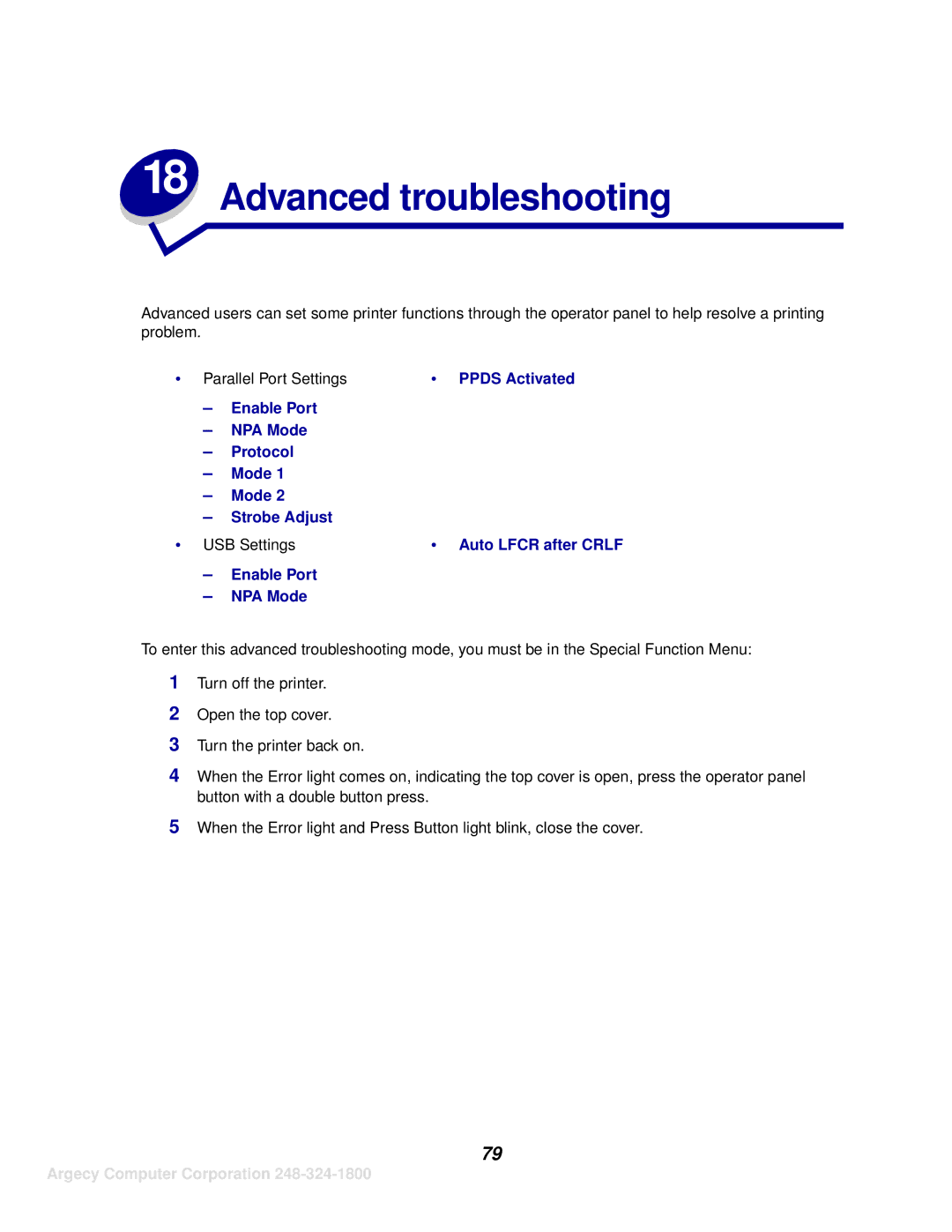 IBM 1116 manual Advanced troubleshooting 