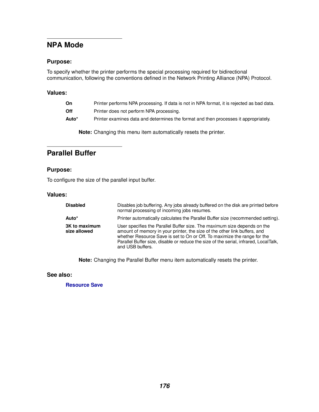 IBM 1220 manual Parallel Buffer, 176 