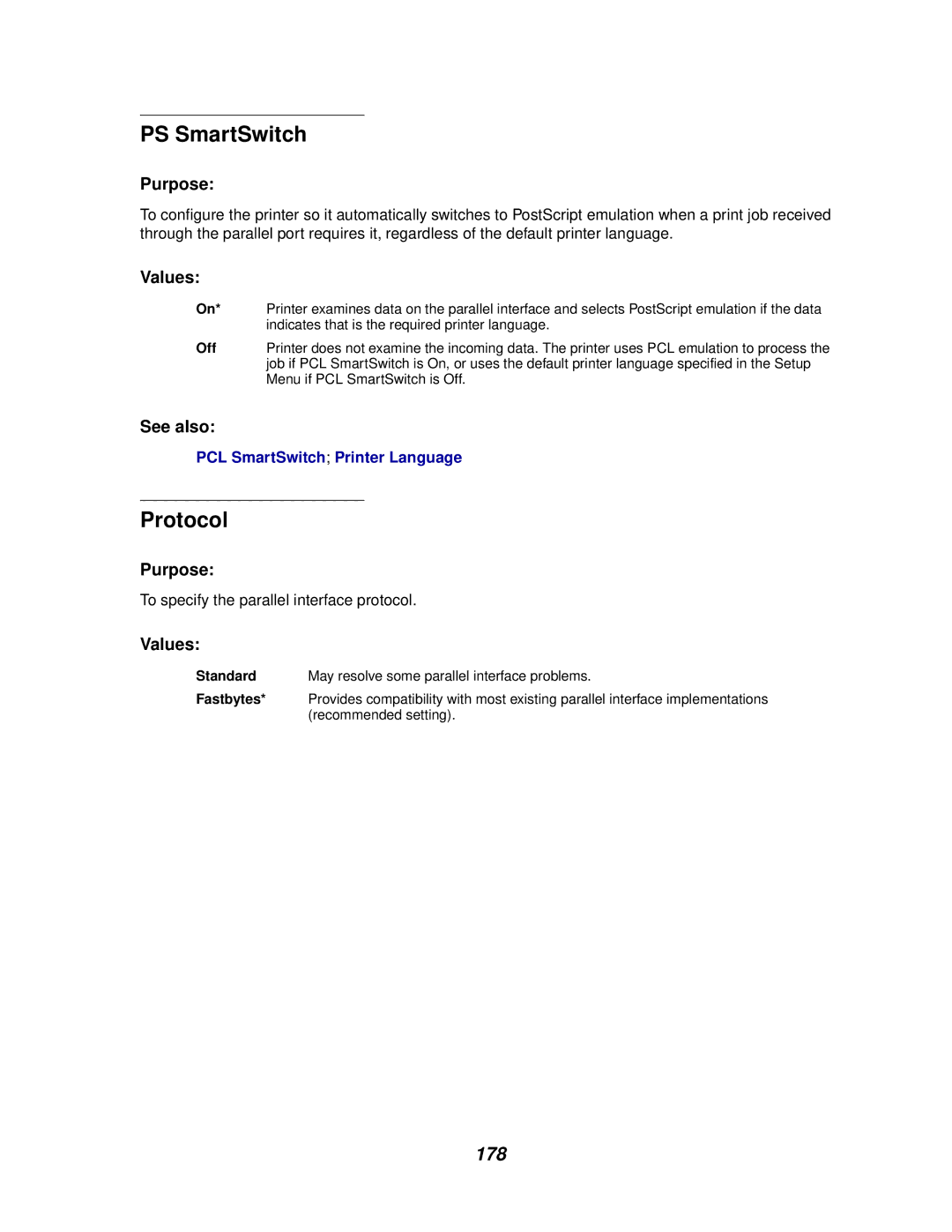 IBM 1220 manual Protocol, 178, Standard 