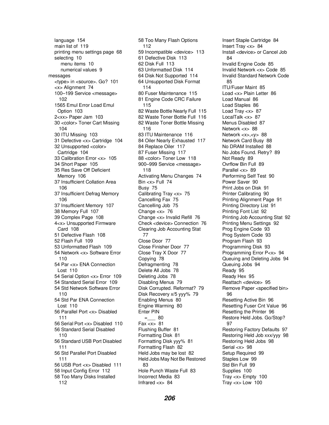 IBM 1220 manual 206 