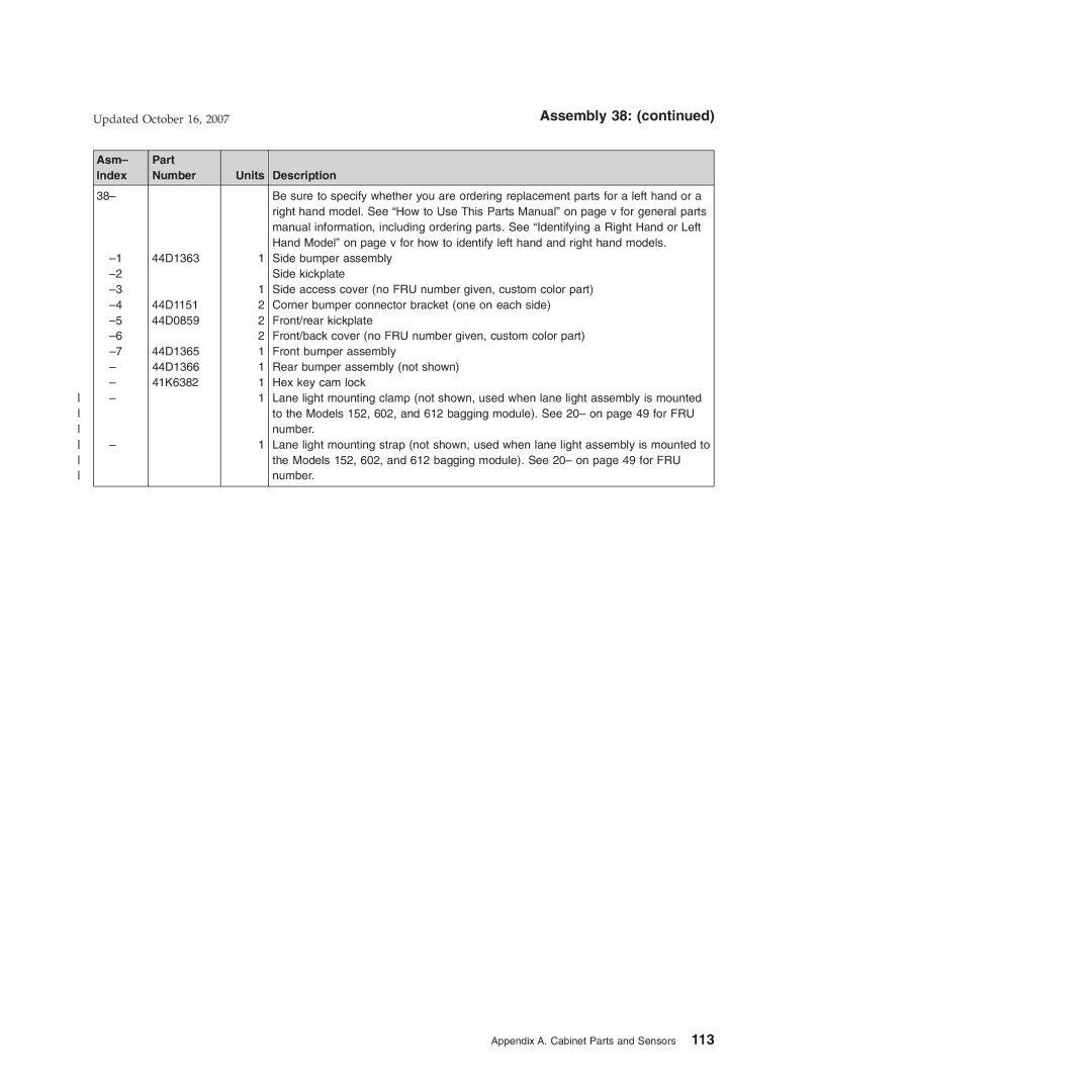 IBM 15x, 131, 171, BW3, 6xx, 8xx manual Assembly 