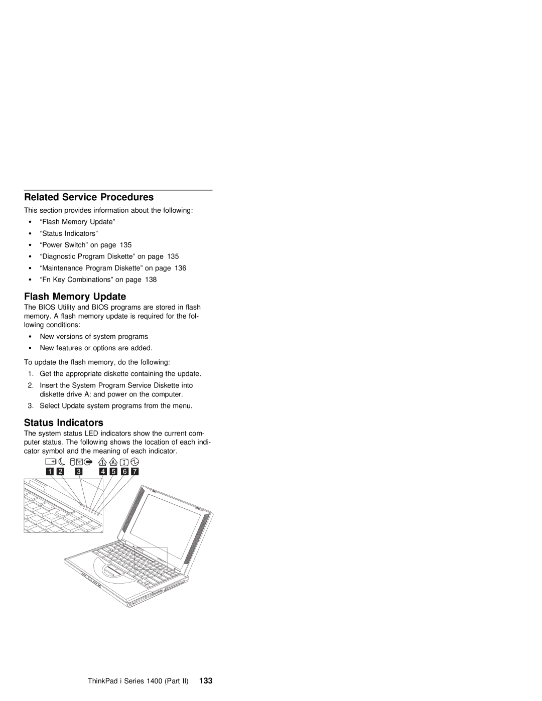 IBM 1400 (2611) manual Related Service Procedures 