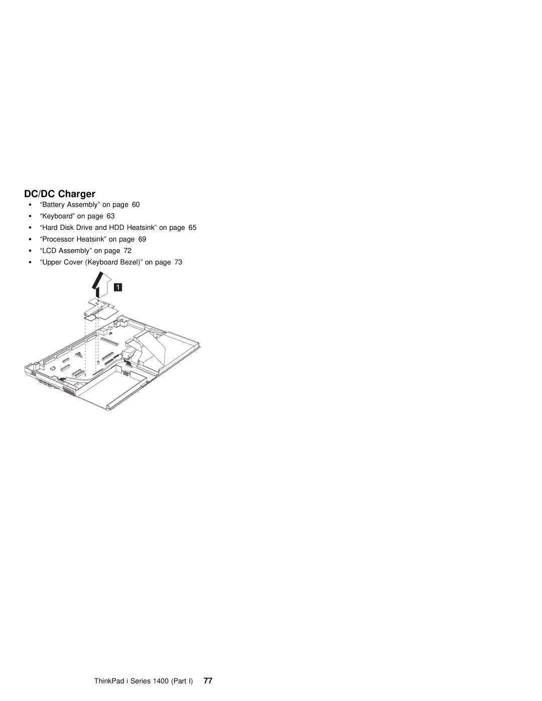 IBM 1400 (2611) manual DC/DC Charger 