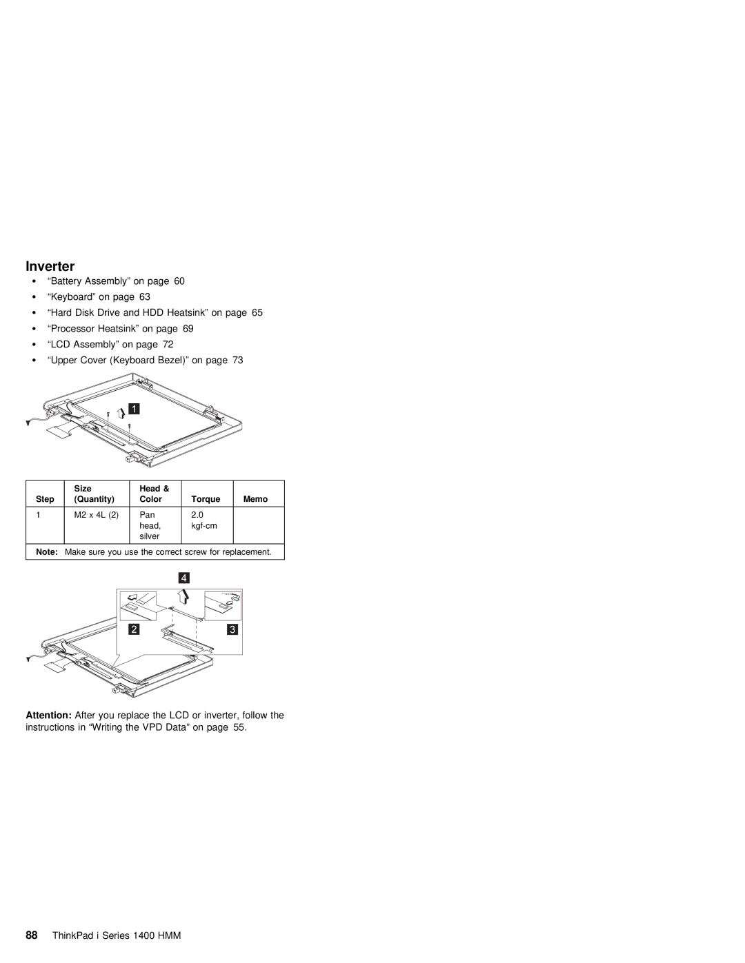 IBM 1400 (2611) manual Inverter 