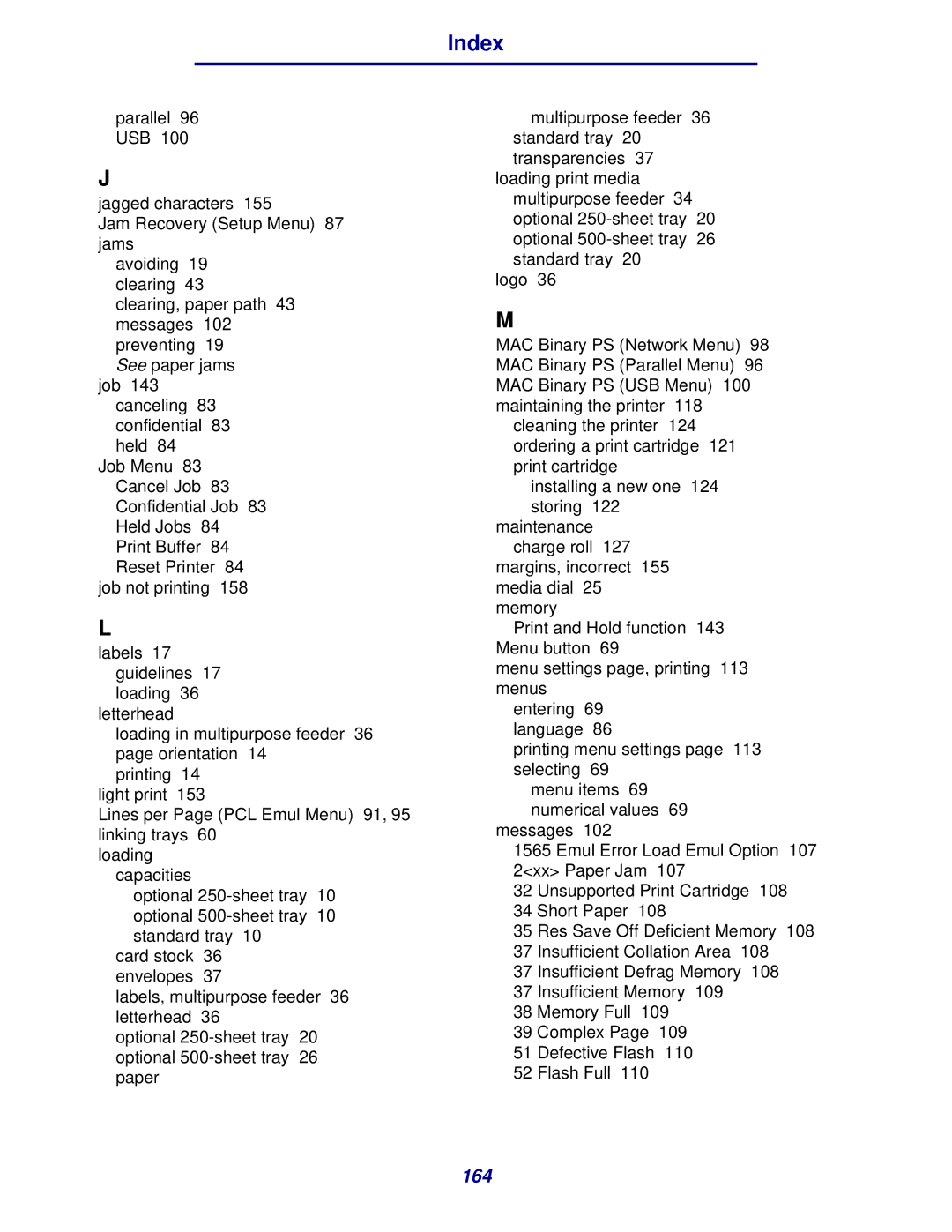 IBM 1422 manual 164 