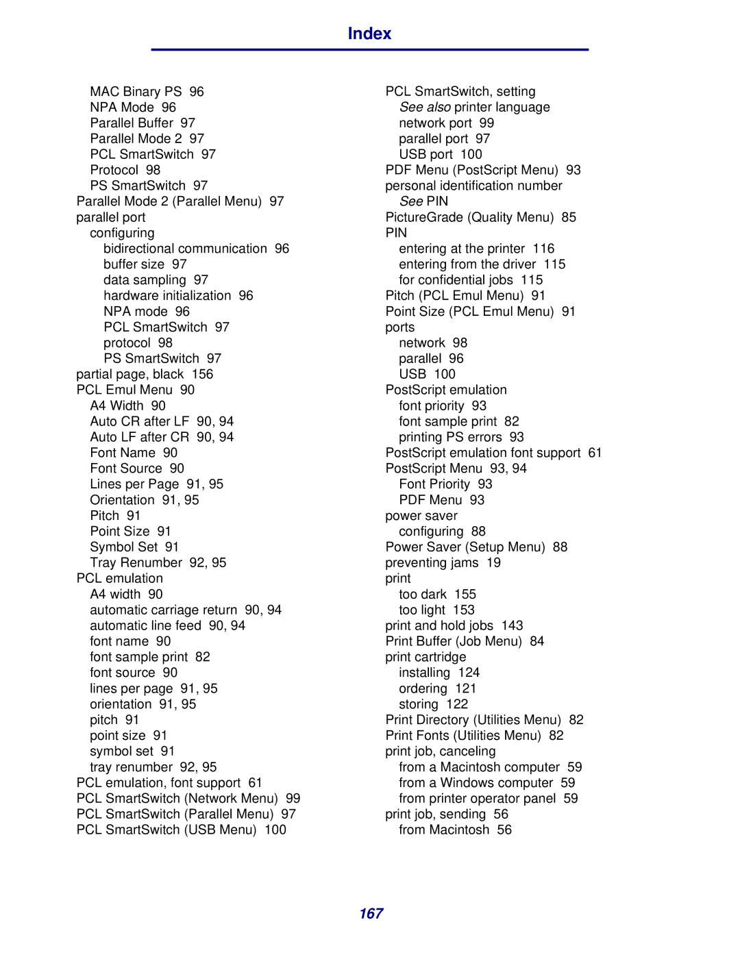 IBM 1422 manual 167 