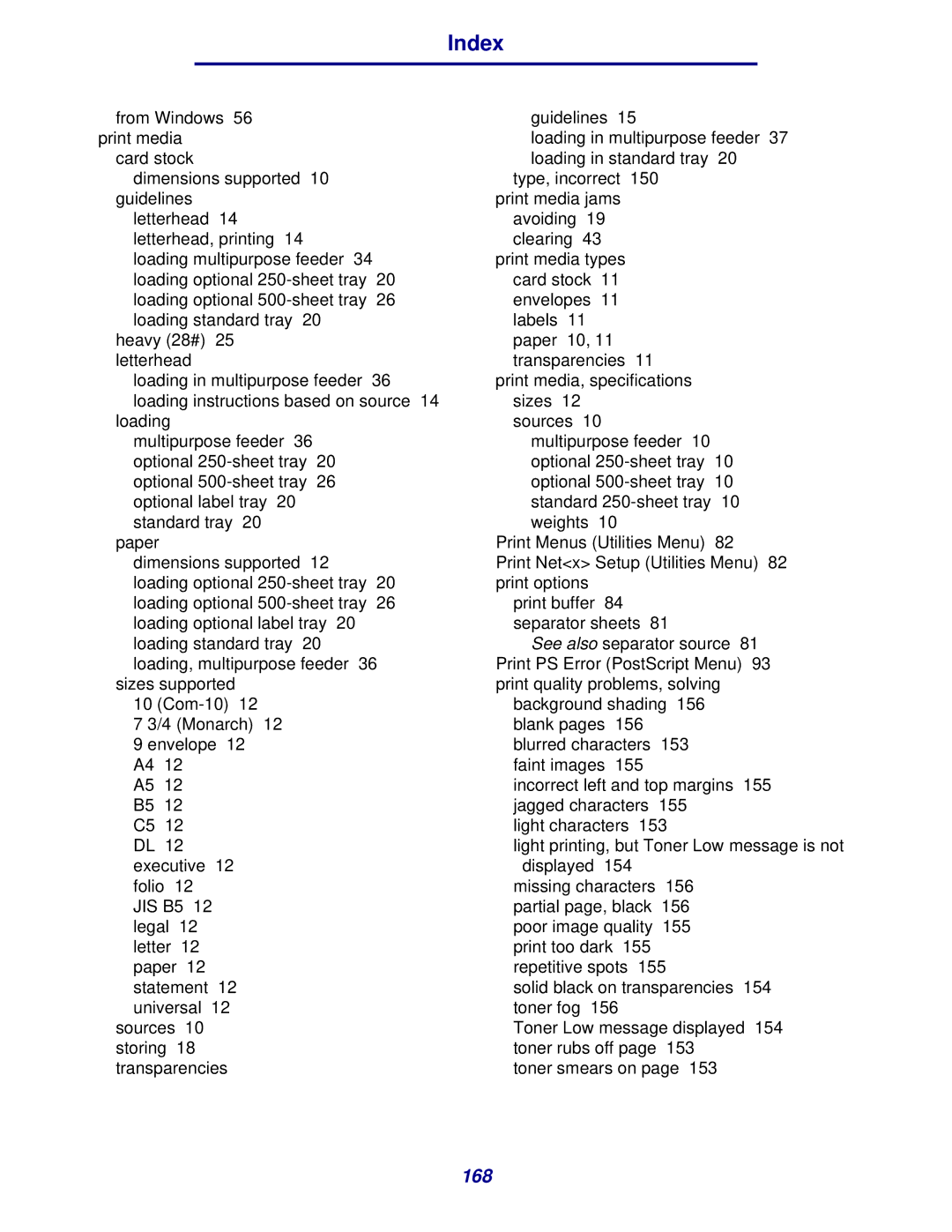 IBM 1422 manual 168 