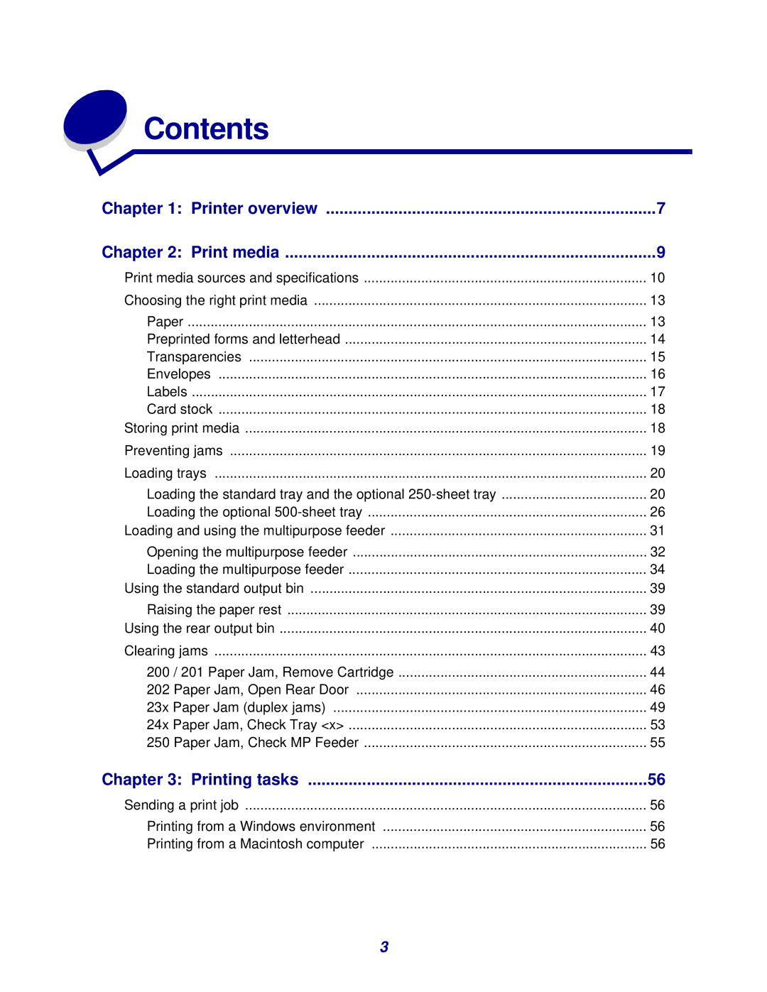 IBM 1422 manual Contents 