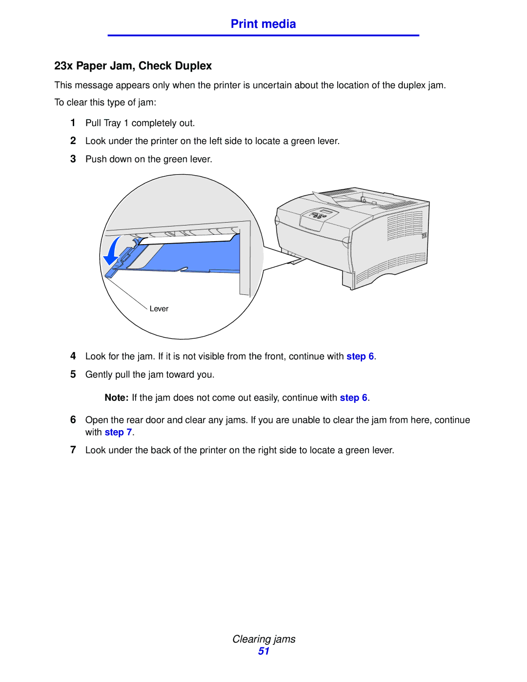 IBM 1422 manual 23x Paper Jam, Check Duplex 