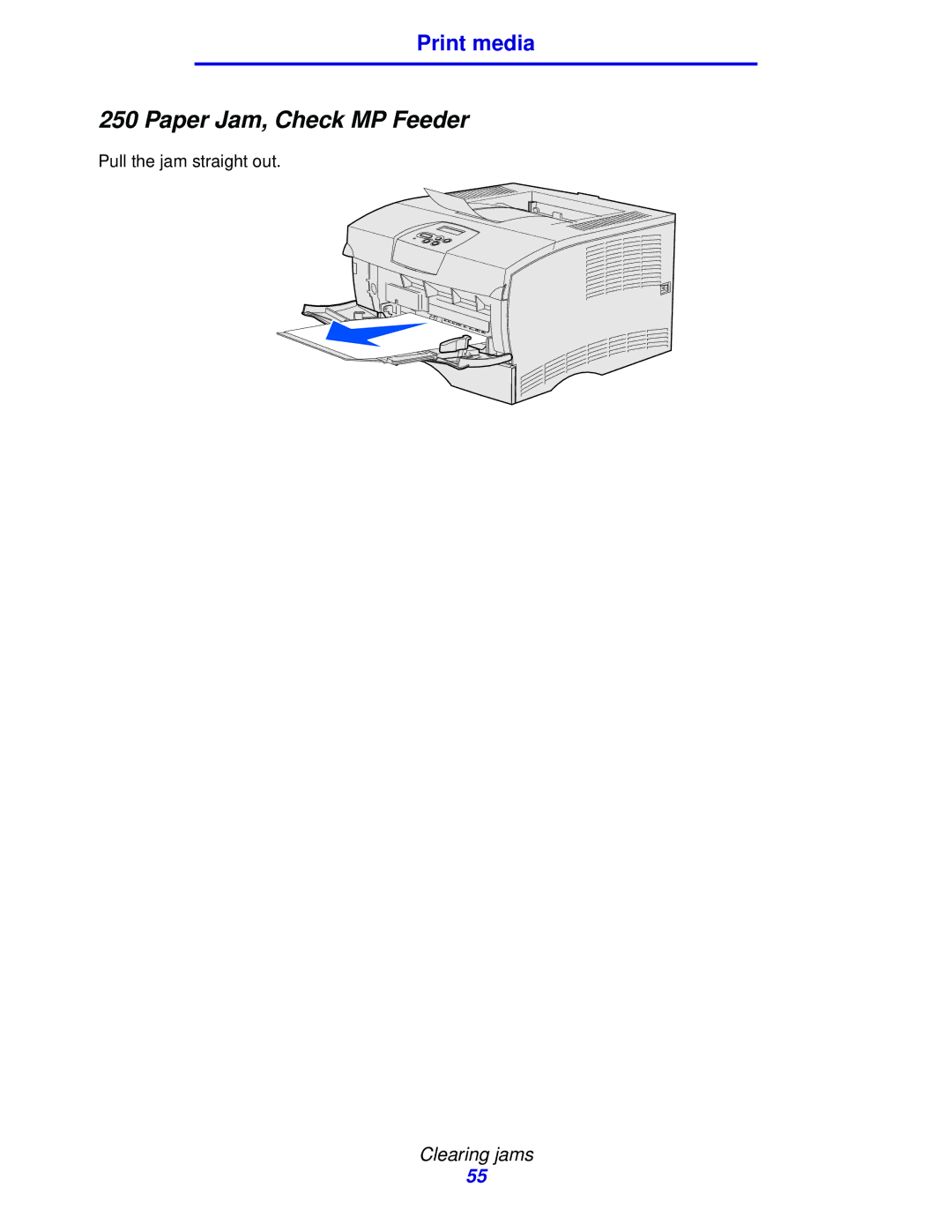 IBM 1422 manual Paper Jam, Check MP Feeder 