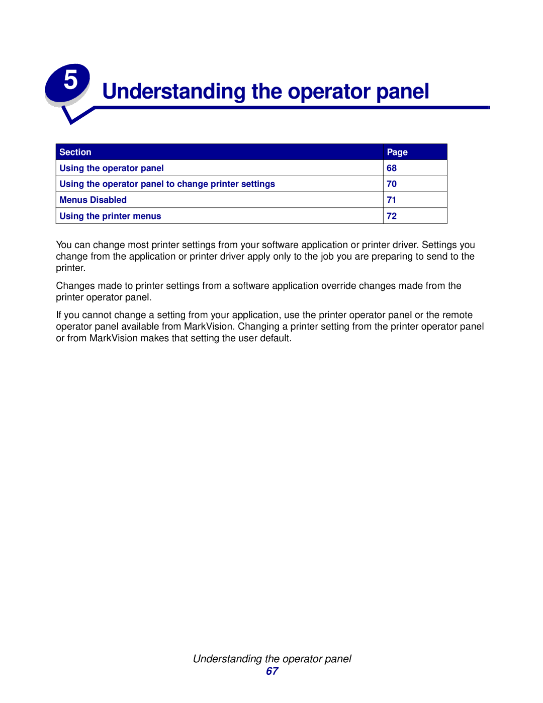 IBM 1422 manual Understanding the operator panel 