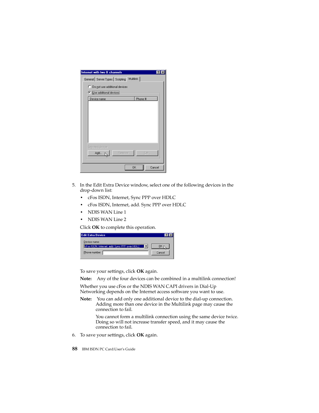 IBM 19K5716 manual IBM Isdn PC CardUser’s Guide 