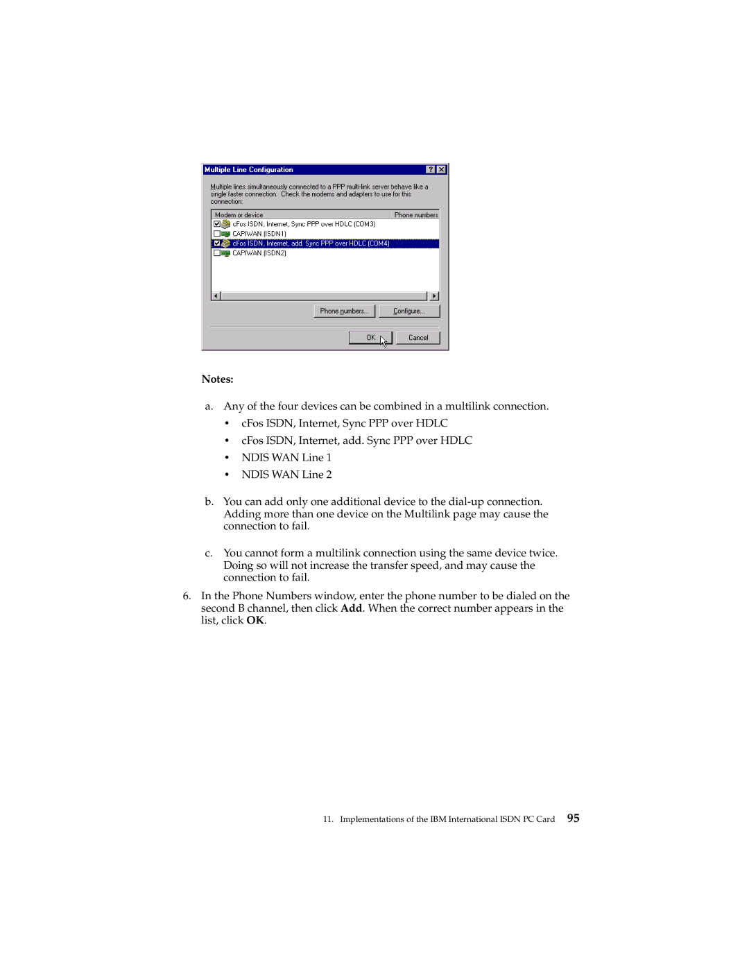 IBM 19K5716 manual Implementations of the IBM International Isdn PC Card 