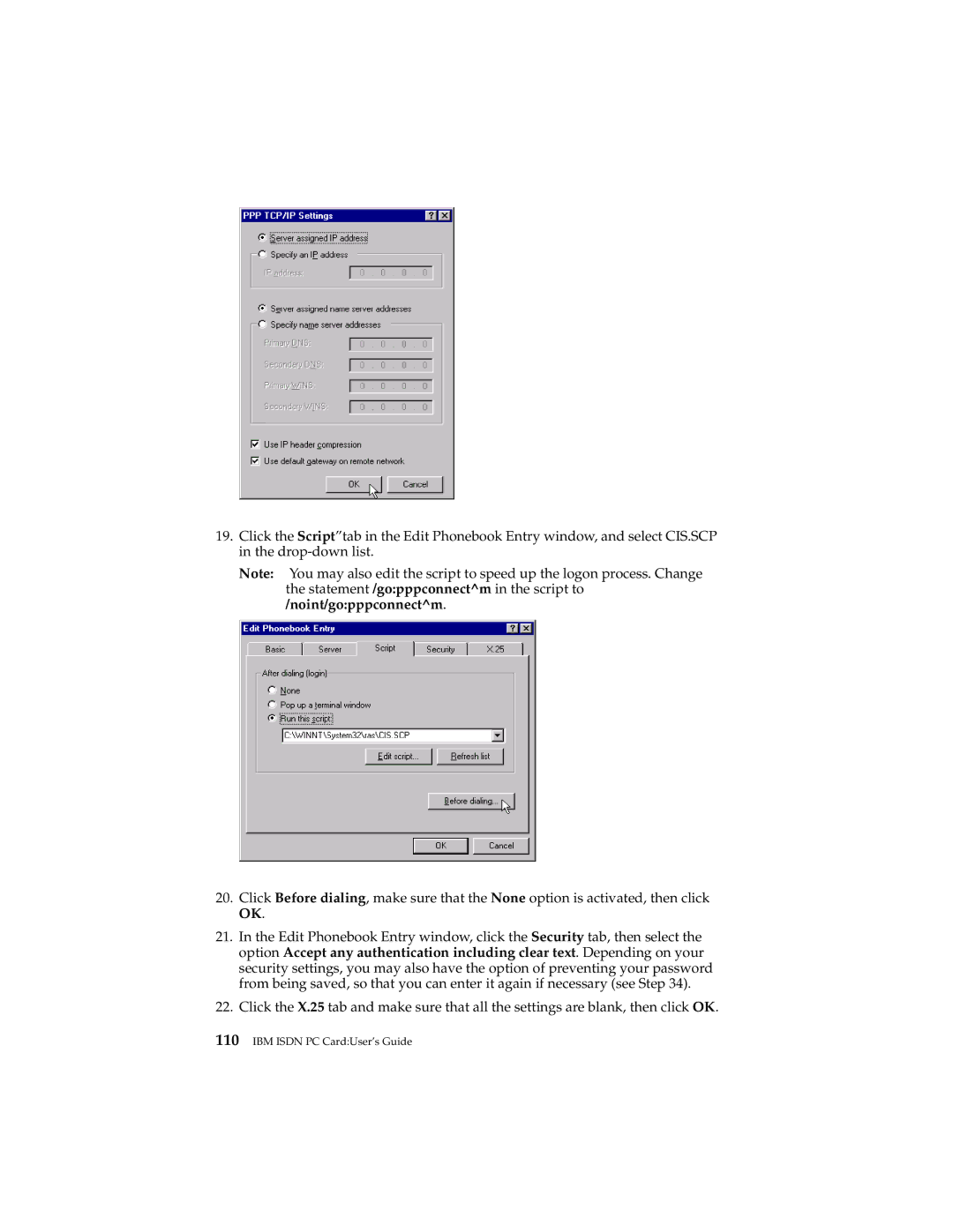 IBM 19K5716 manual IBM Isdn PC CardUser’s Guide 