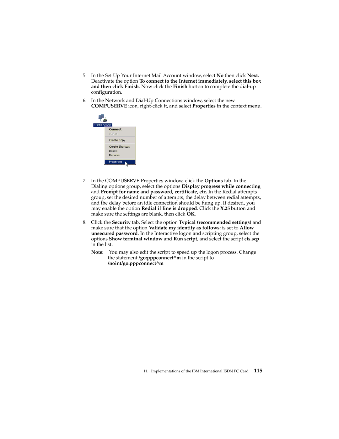 IBM 19K5716 manual Implementations of the IBM International Isdn PC Card 