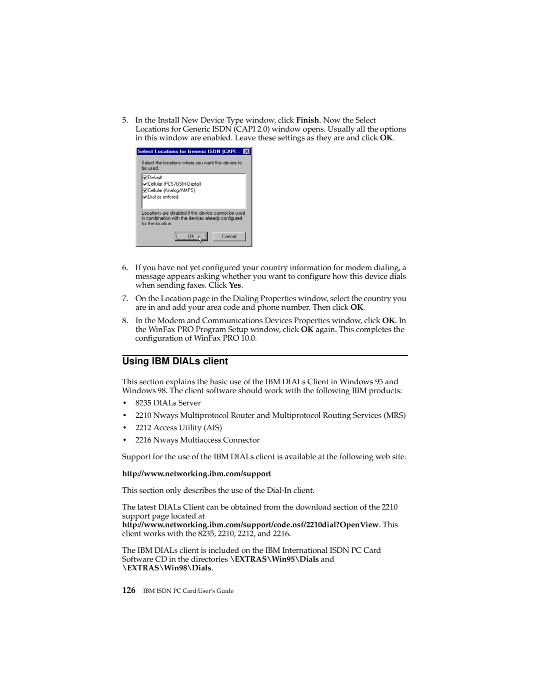 IBM 19K5716 manual Using IBM DIALs client 