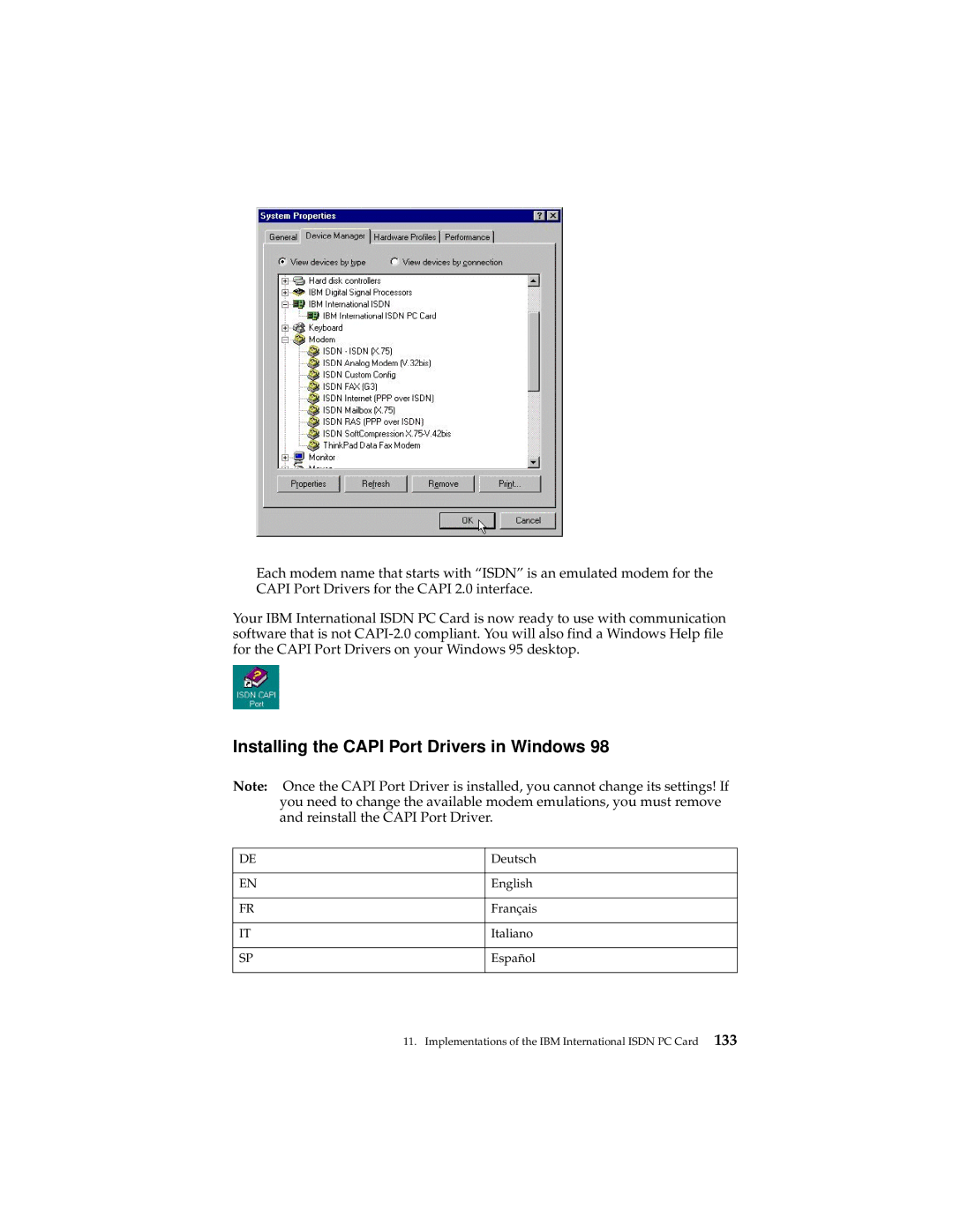 IBM 19K5716 manual Deutsch 