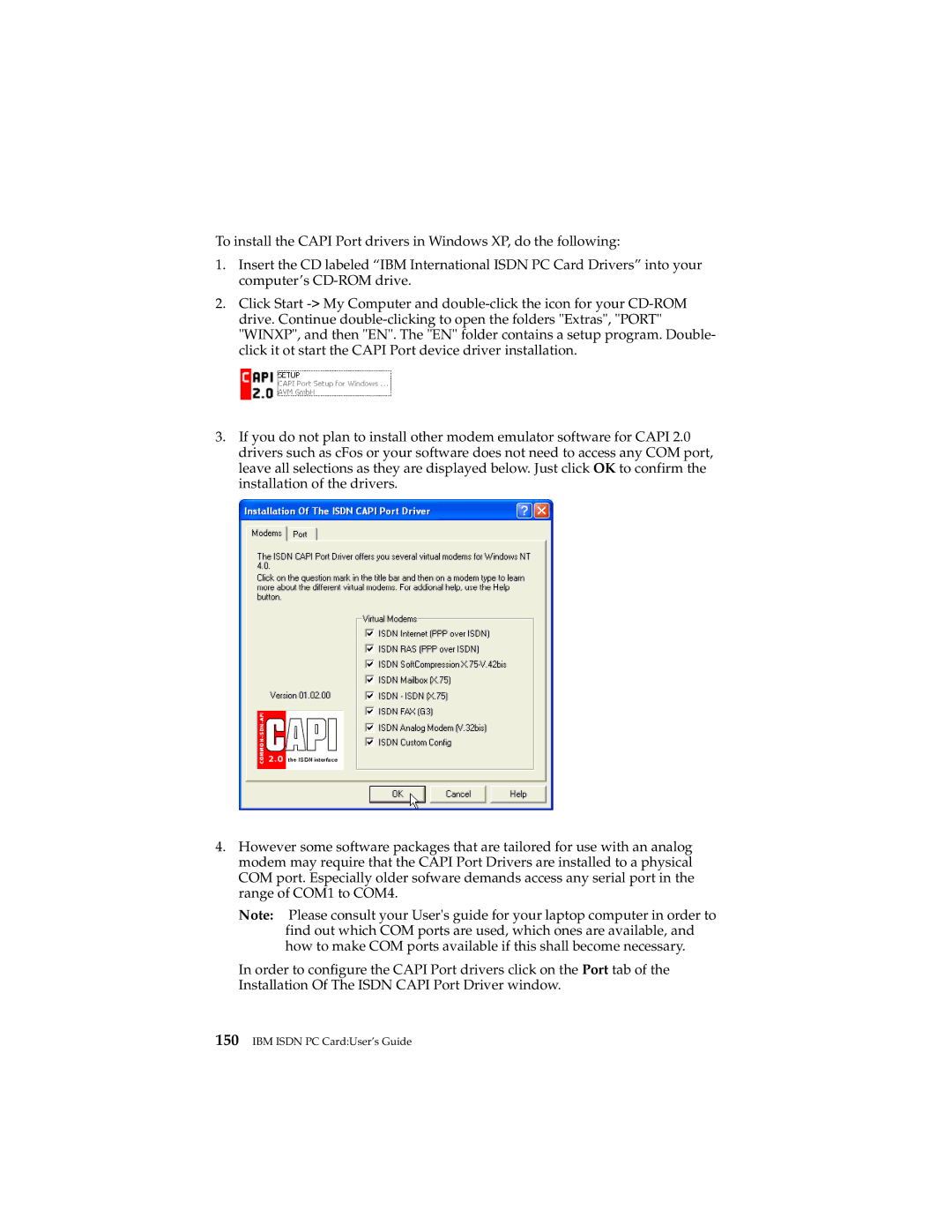 IBM 19K5716 manual IBM Isdn PC CardUser’s Guide 