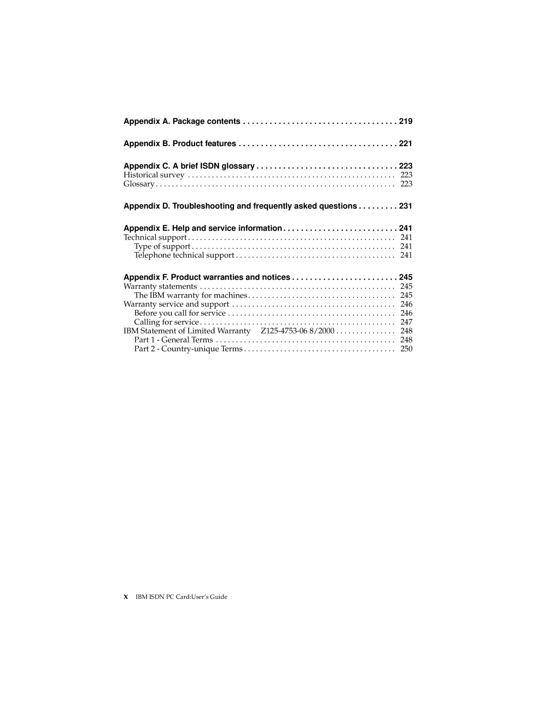 IBM 19K5716 manual Historical survey Glossary 