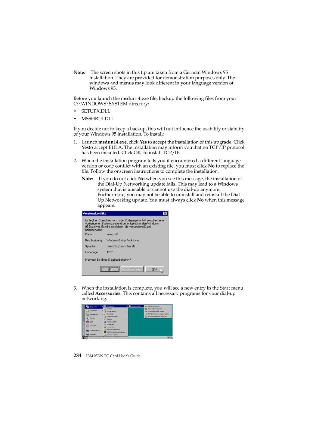 IBM 19K5716 manual Setupx.Dll Msshrui.Dll 