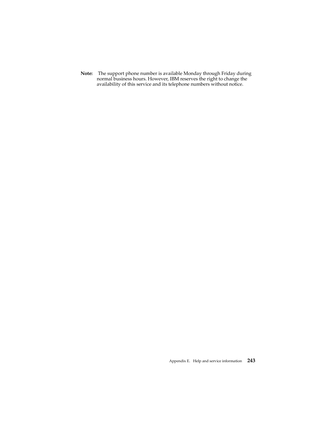 IBM 19K5716 manual Appendix E. Help and service information 