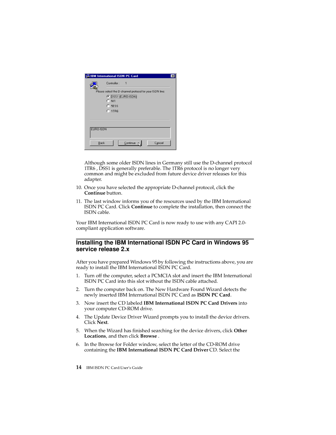 IBM 19K5716 manual IBM Isdn PC CardUser’s Guide 