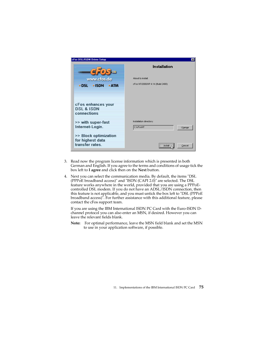 IBM 19K5716 manual Implementations of the IBM International Isdn PC Card 